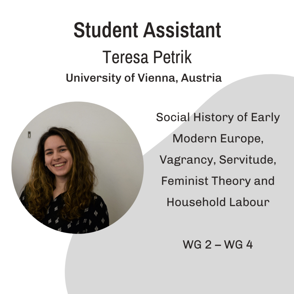 19 Student Assistant, Teresa Petrik