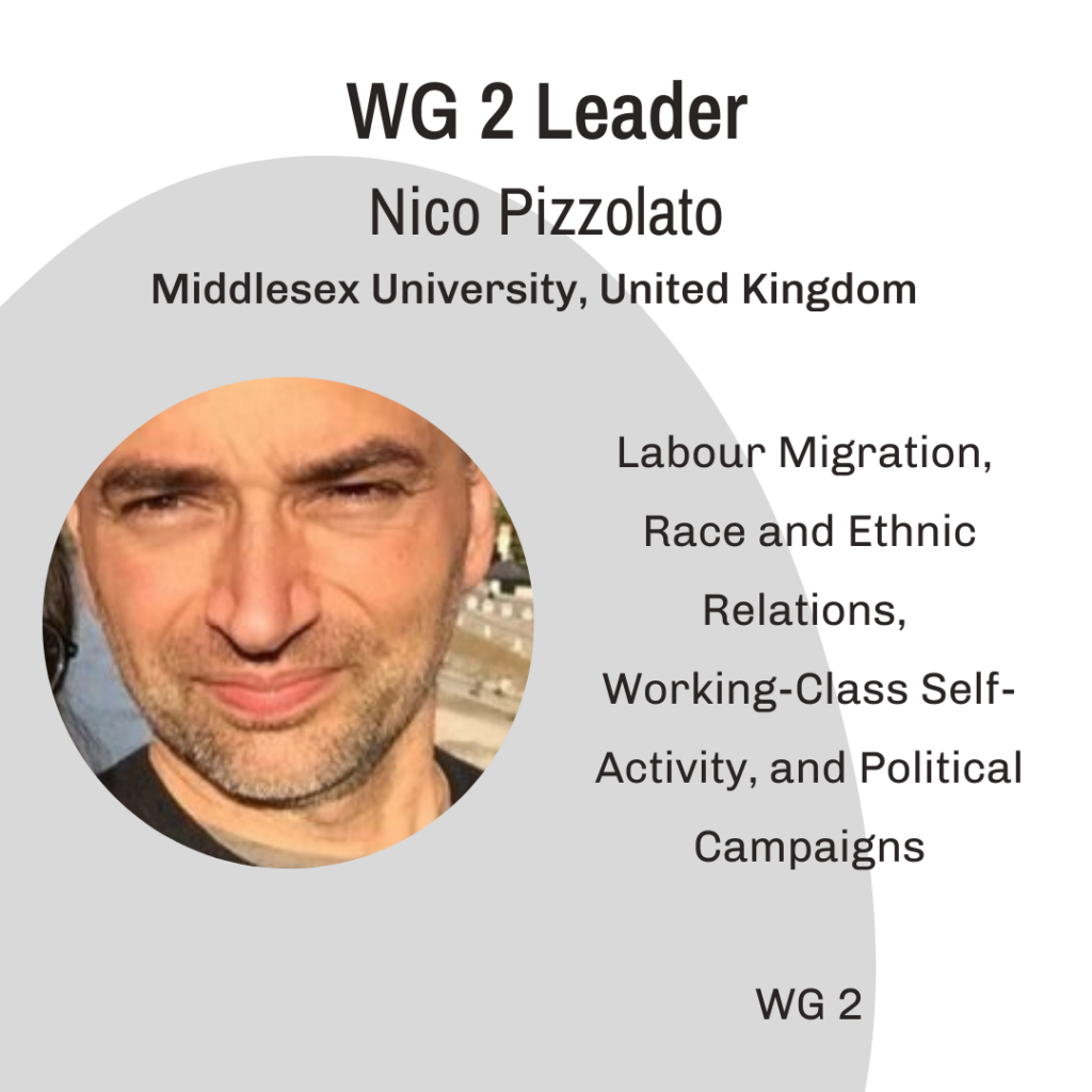 6 WG 2 Leader, Nico Pizzolato