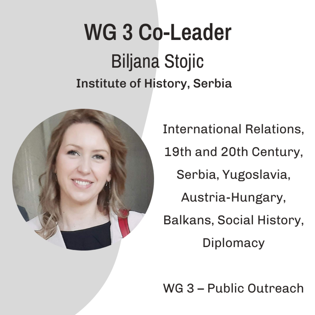 WG 3 Co-Leader, Biljana Stojic
