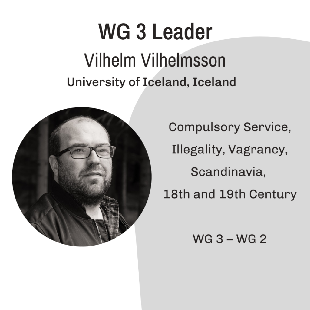 WG 3 Leader, Vilhelm Vilhelmsson