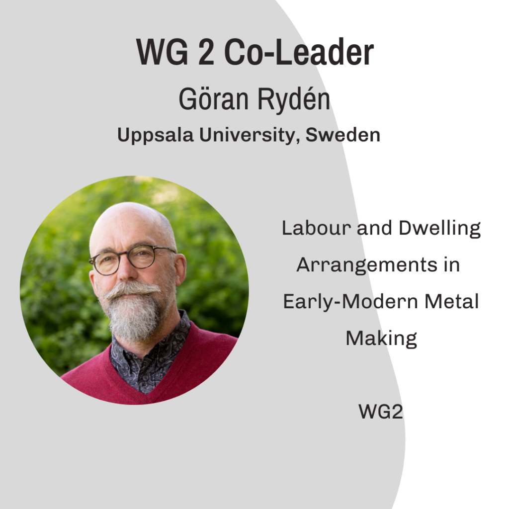 WG 2 Co-Leader, Göran Ryden